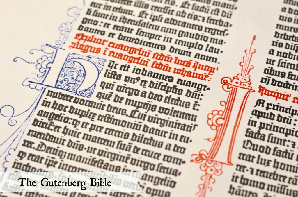 The gutenberg bible
