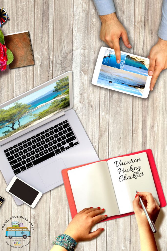 vacation packing checklist